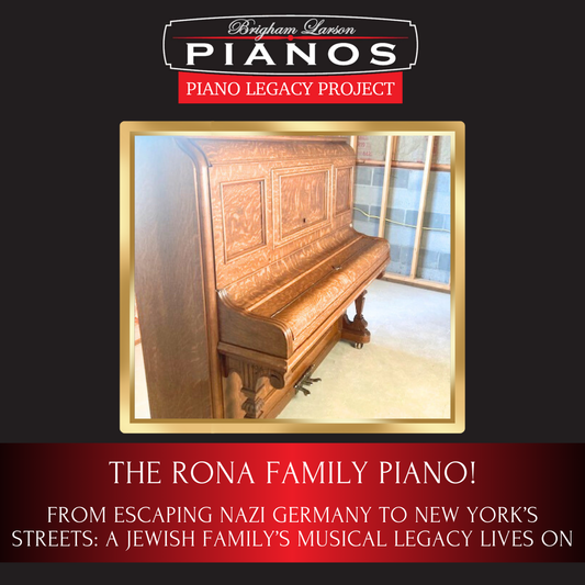 The Rona Family Piano: Piano Legacy Project FREE Restoration Giveaway Entry!