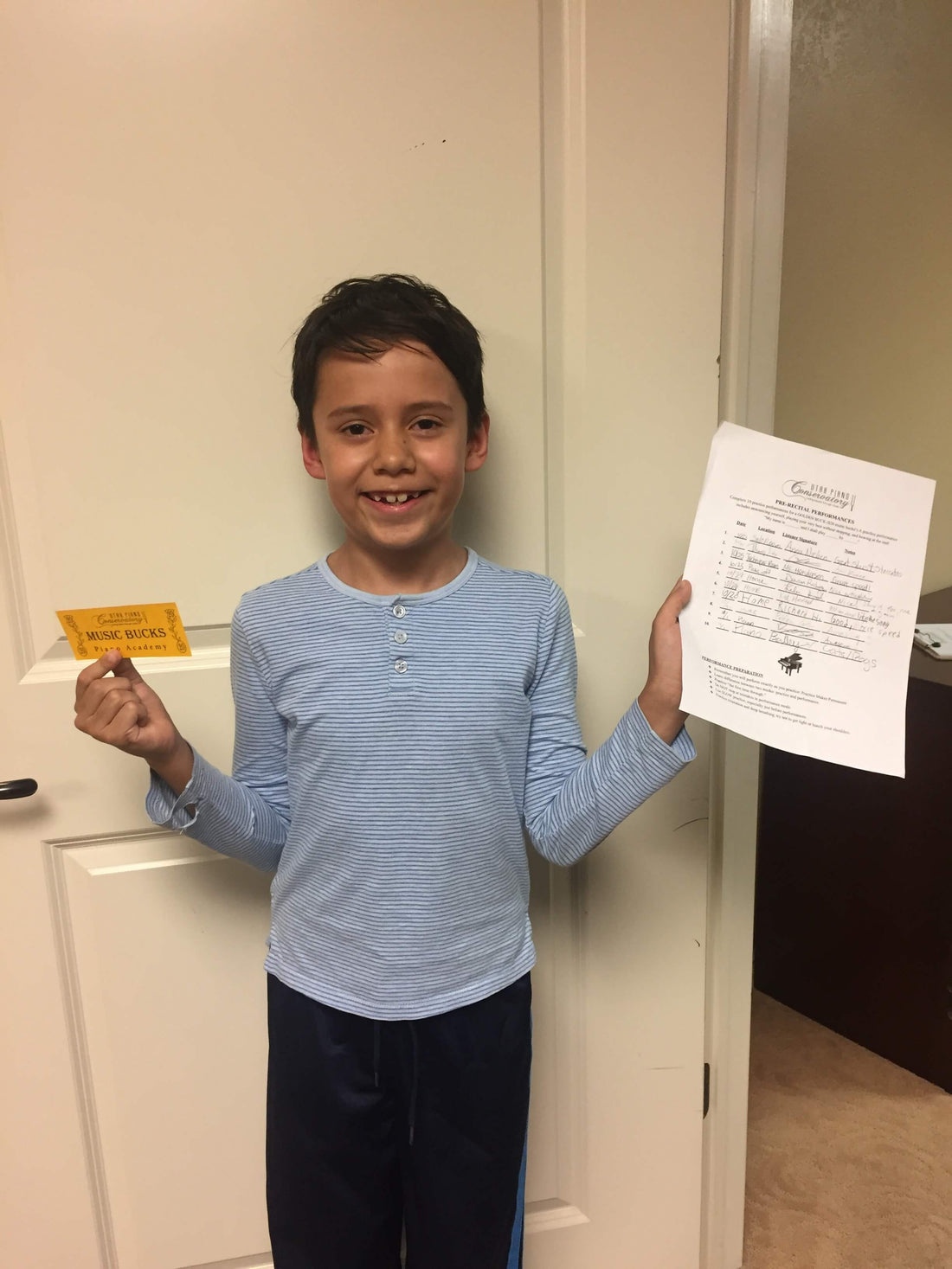 Piano Lessons Blog - Pre-Recital Performances