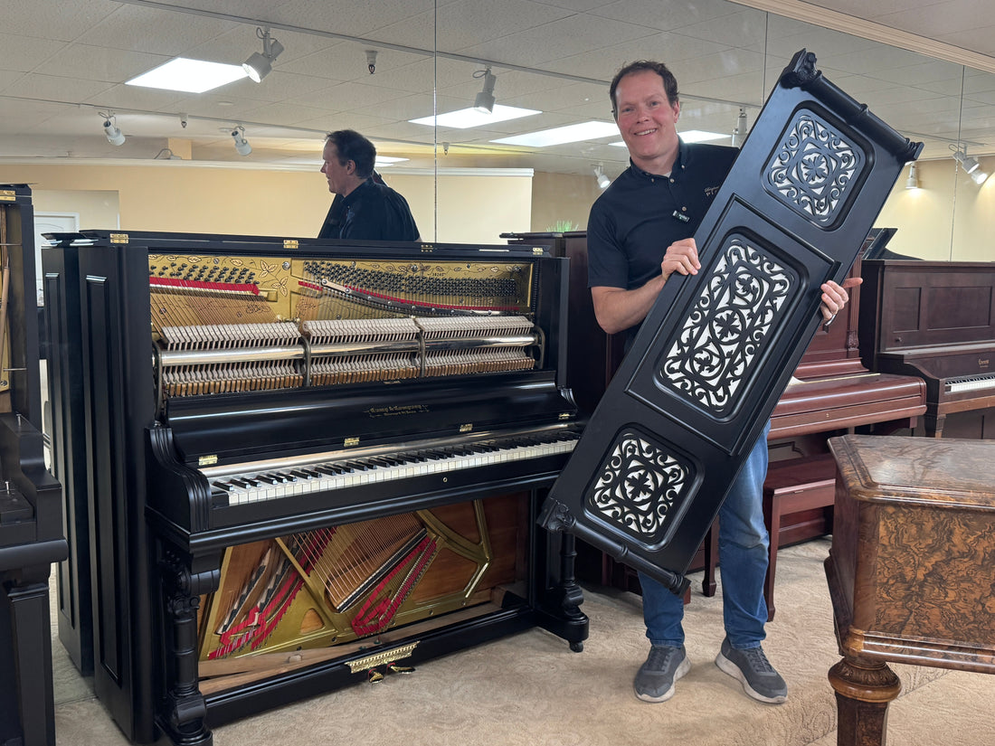 Bringing a 19th-Century Camp & Sons Upright Back to Life