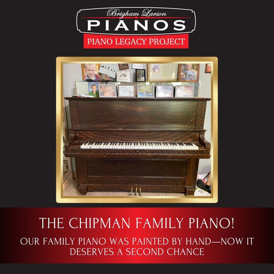 The Chipman Family Piano! FREE Piano Restoration Giveaway Entry!