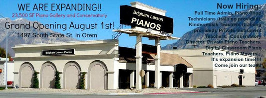 Piano Lessons Blog - Announcing Utah Piano Conservatory