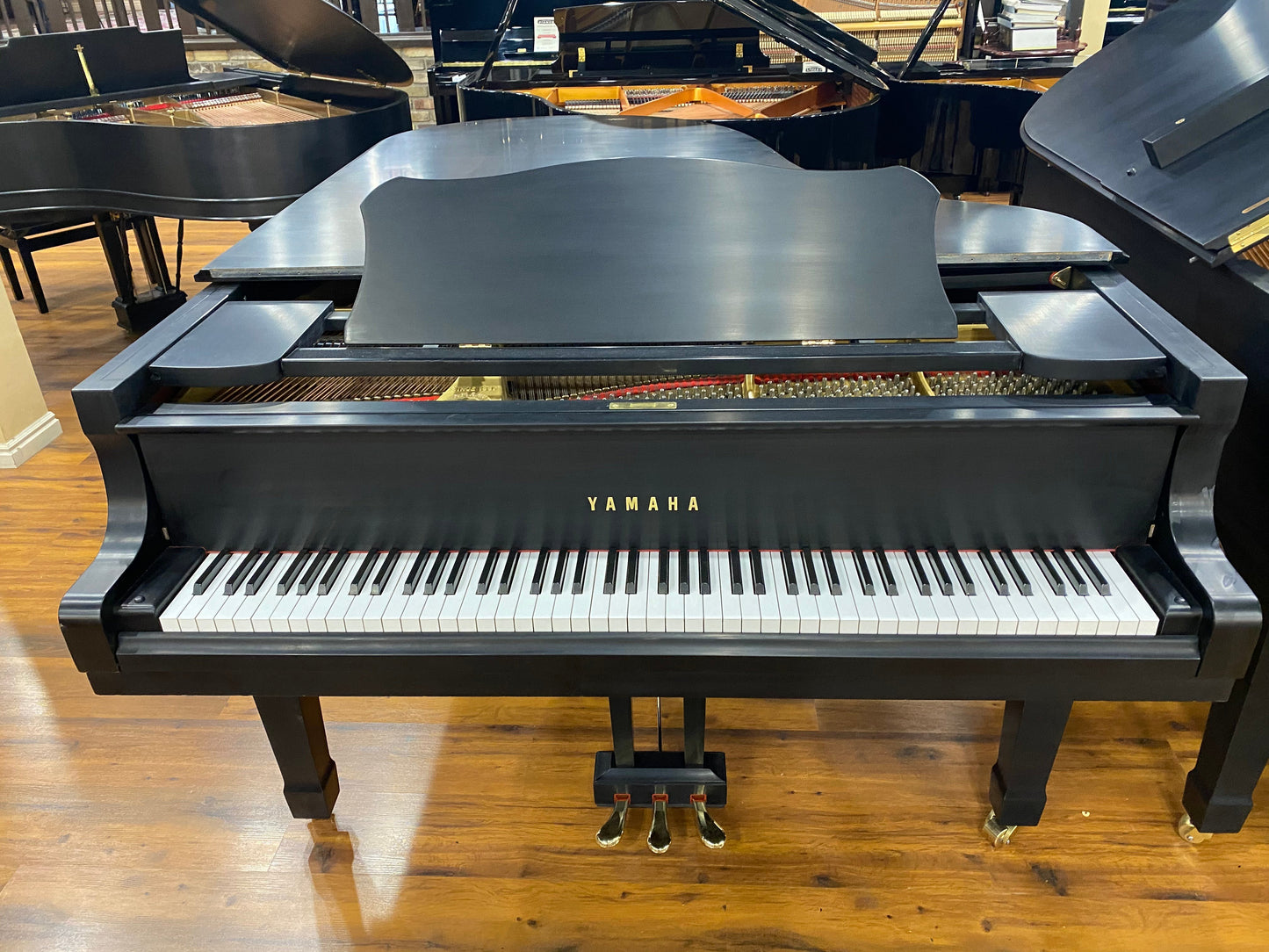 Image 2 of 1980 Yamaha C5 6'5" Satin Ebony