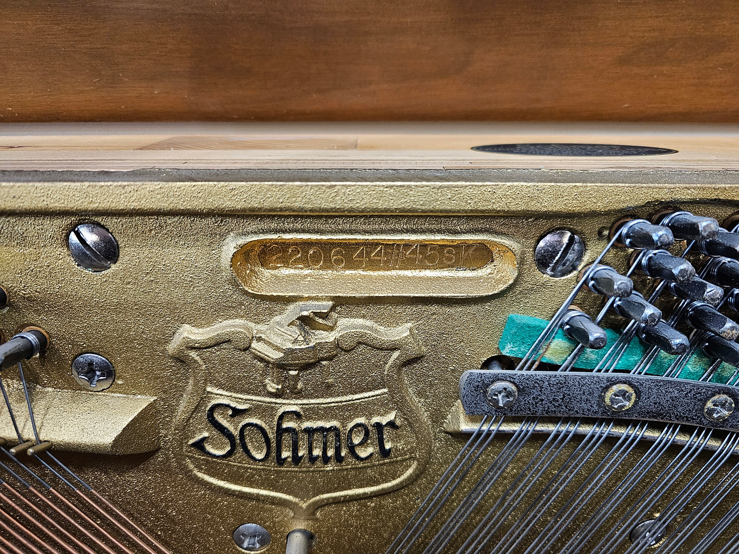 SOLD 1978 Sohmer & Co 45SK 45" Commissioned Studio Upright