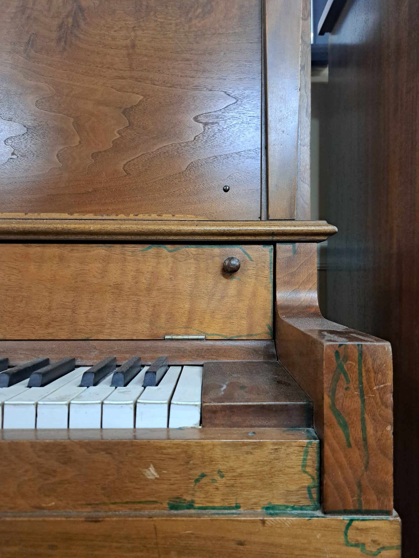 SPECIAL REBUILD 1926 Andrew Kohler 55" Upright Piano (The Larson 5th-Gen Heirloom Piano!)
