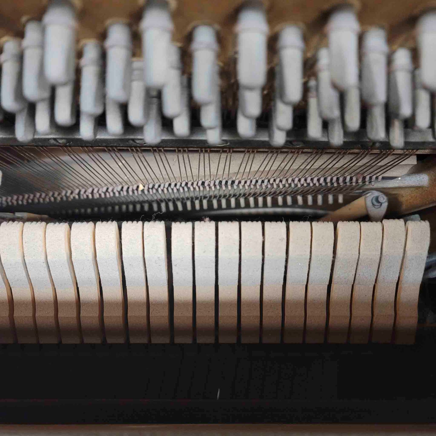 CURRENT SHOP WORK - 1967 Everett 41" Wood Finish Commissioned Console Piano