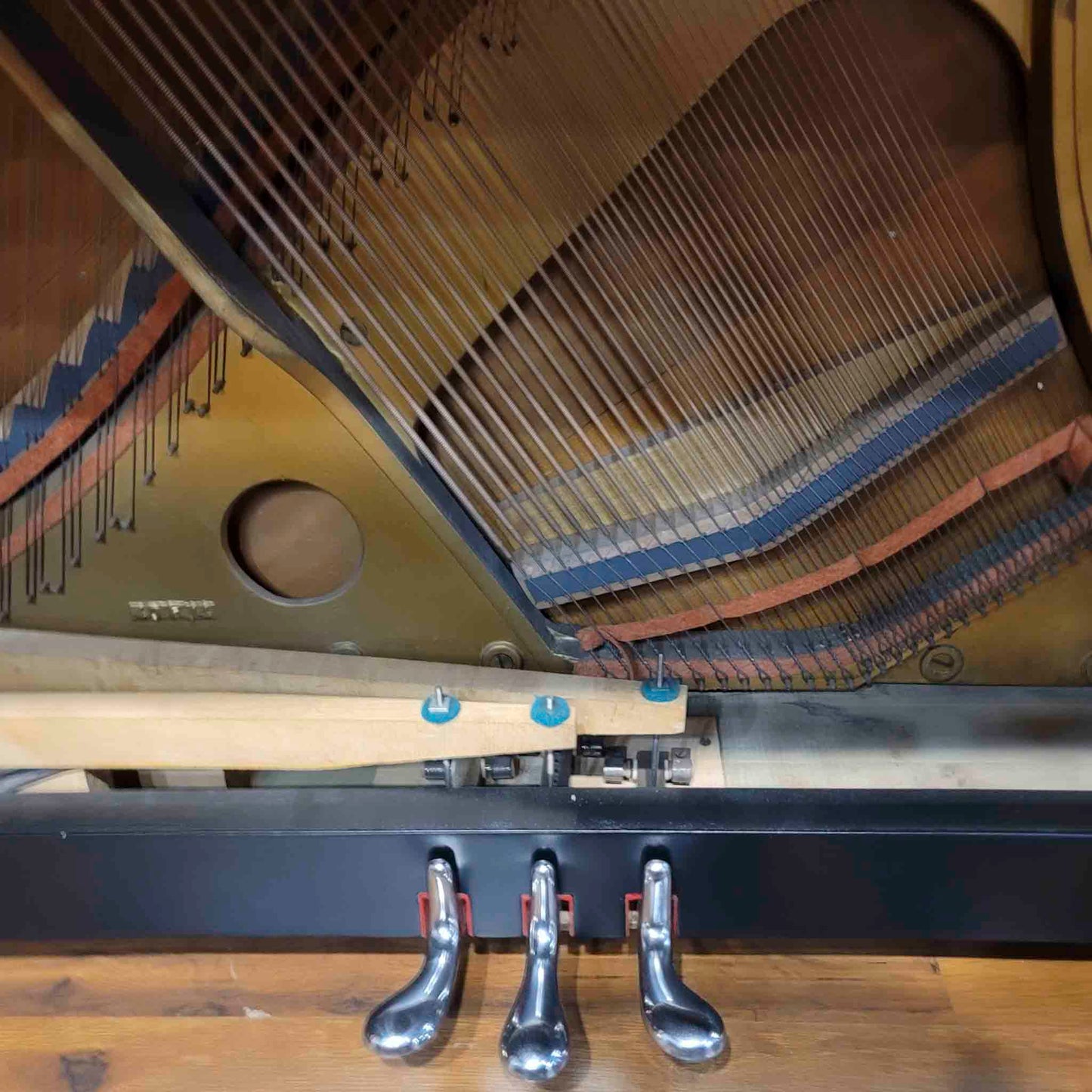 1923 Howard 51" Satin Black Upright Piano