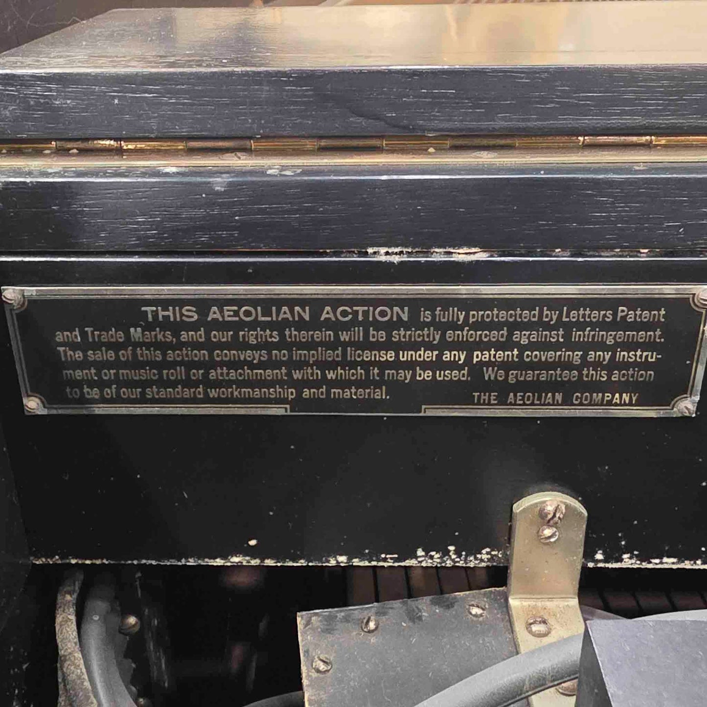 CURRENT SHOP WORK 1926 Steinway & Sons Duo-Art 6'1" Satin Black Commissioned Grand Vintage Player Piano