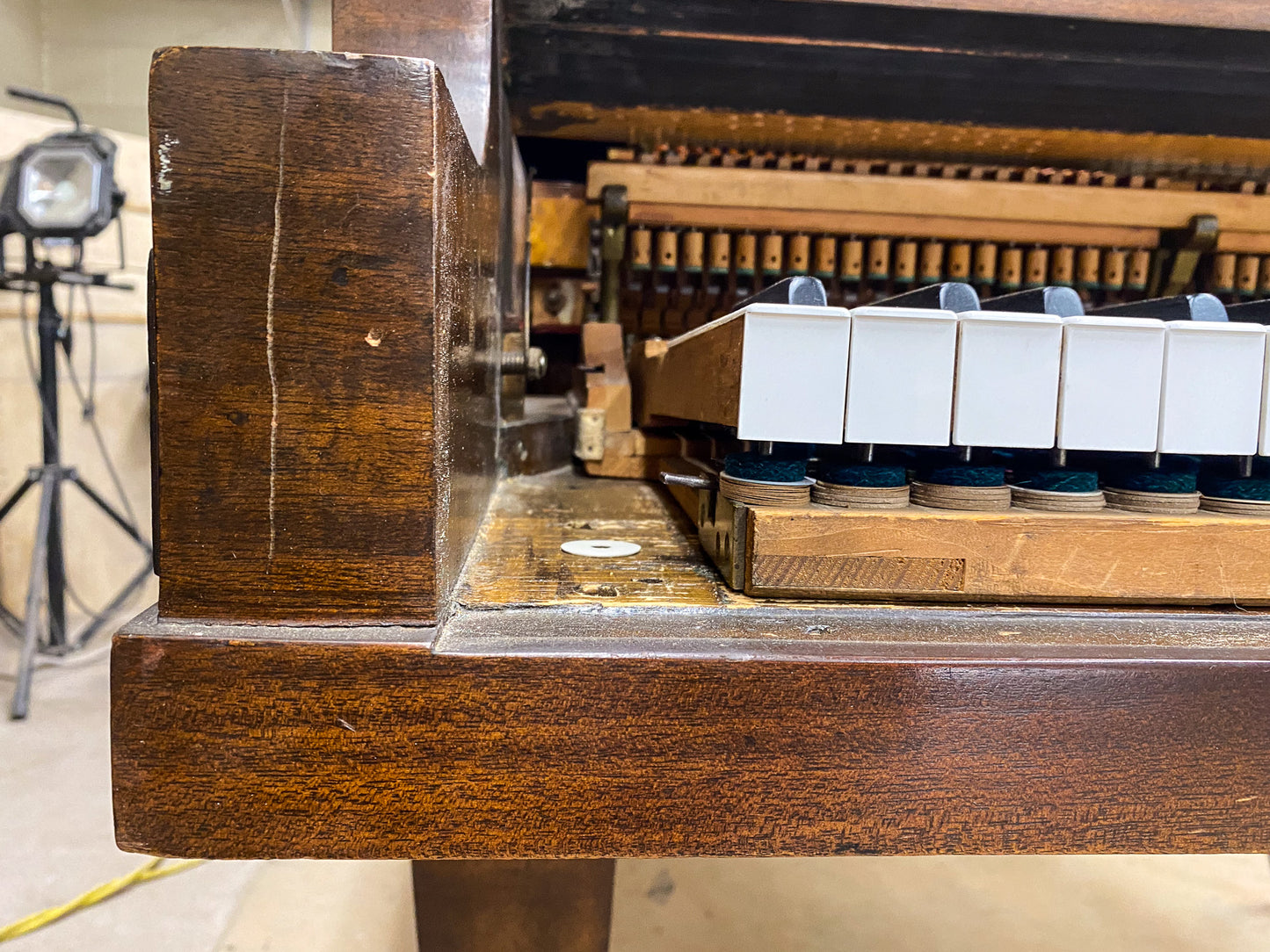 SOLD 1922 Baldwin Grand 5'7" Wood Finish Grand Piano