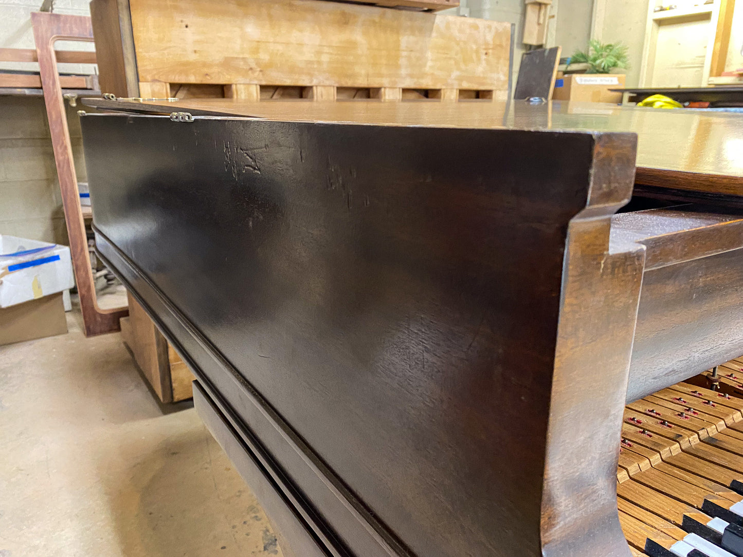 SOLD 1922 Baldwin Grand 5'7" Wood Finish Grand Piano