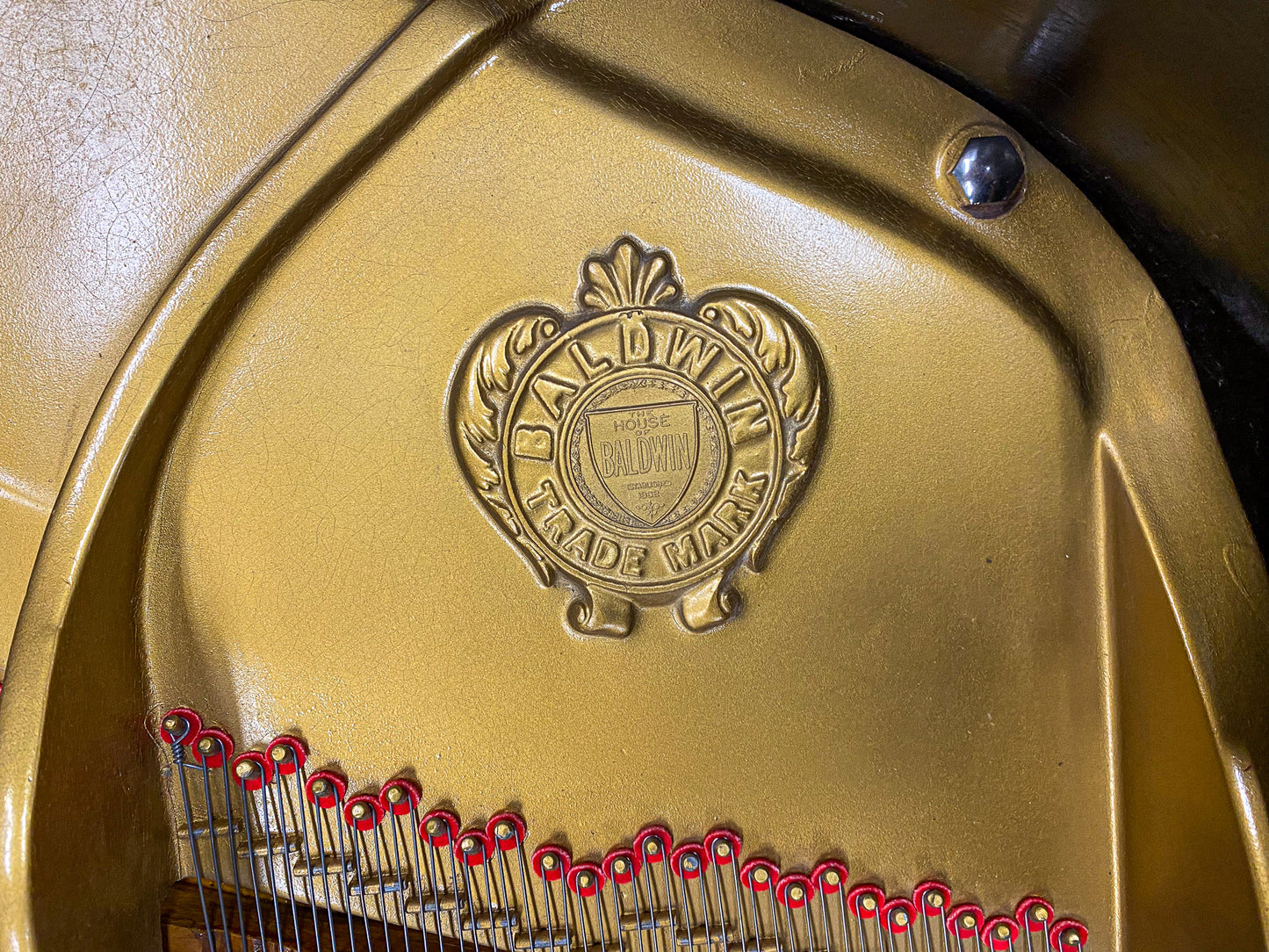 SOLD 1922 Baldwin Grand 5'7" Wood Finish Grand Piano