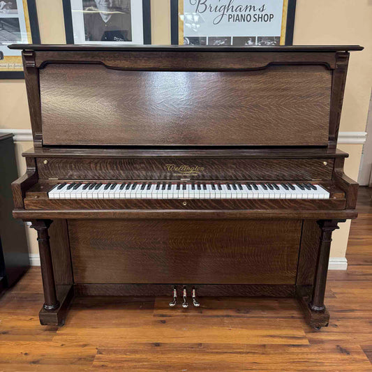 SOLD 1911 Wellington Wood Finish Commissioned Upright Piano
