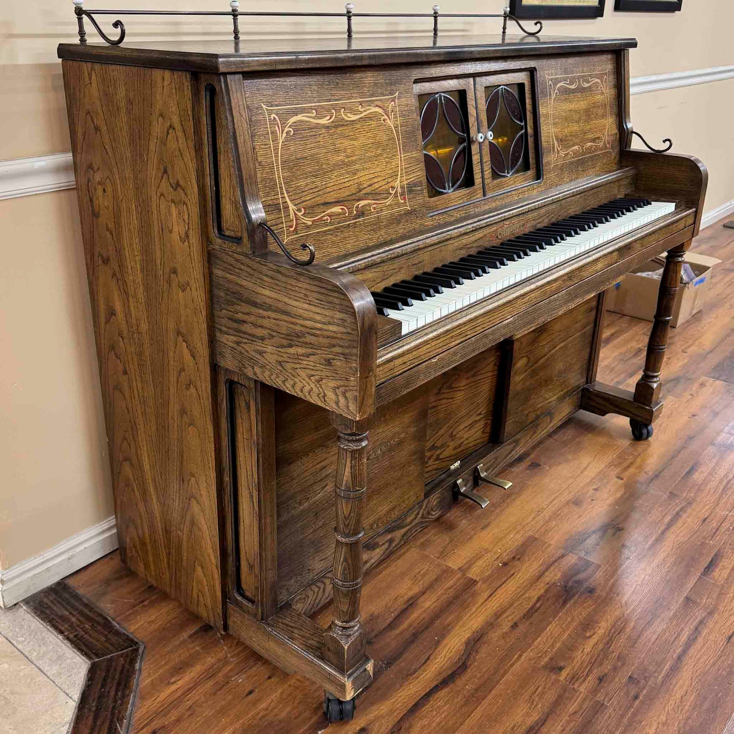 CURRENT SHOP WORK 1980 Cabaret Aeolian 45" Wood Finish Commissioned Studio Player Piano