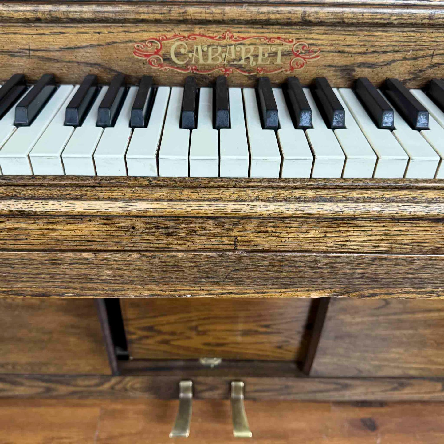 CURRENT SHOP WORK 1980 Cabaret Aeolian 45" Wood Finish Commissioned Studio Player Piano