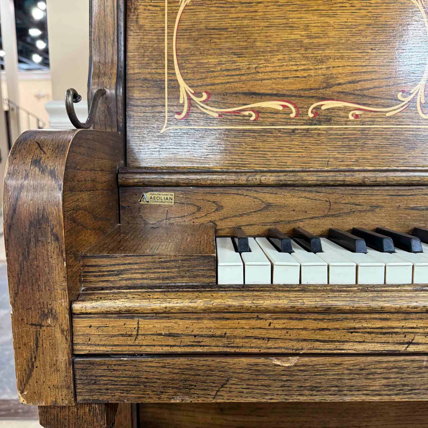 CURRENT SHOP WORK 1980 Cabaret Aeolian 45" Wood Finish Commissioned Studio Player Piano