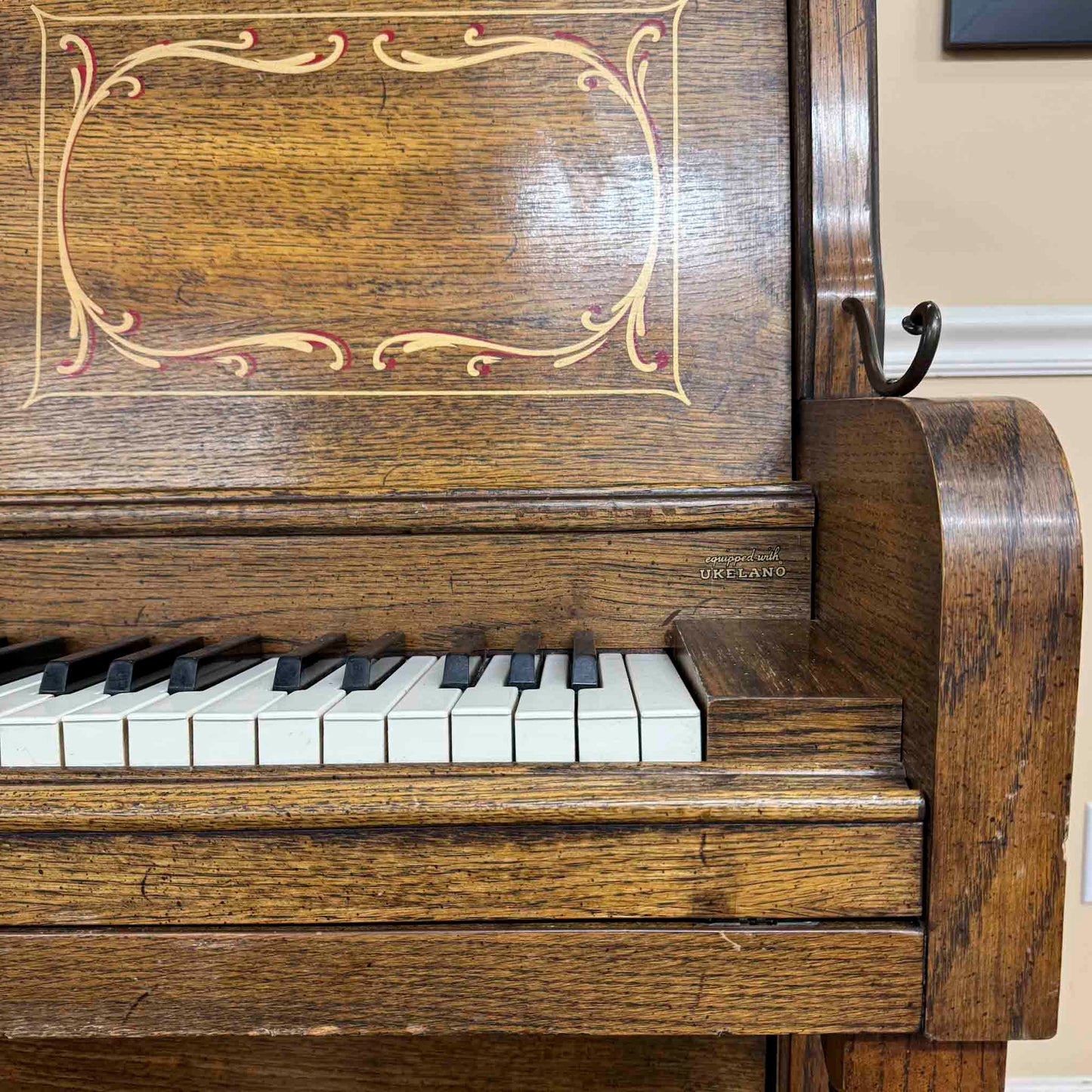 CURRENT SHOP WORK 1980 Cabaret Aeolian 45" Wood Finish Commissioned Studio Player Piano
