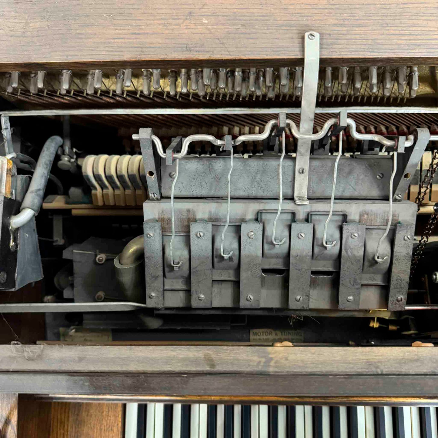 CURRENT SHOP WORK 1980 Cabaret Aeolian 45" Wood Finish Commissioned Studio Player Piano