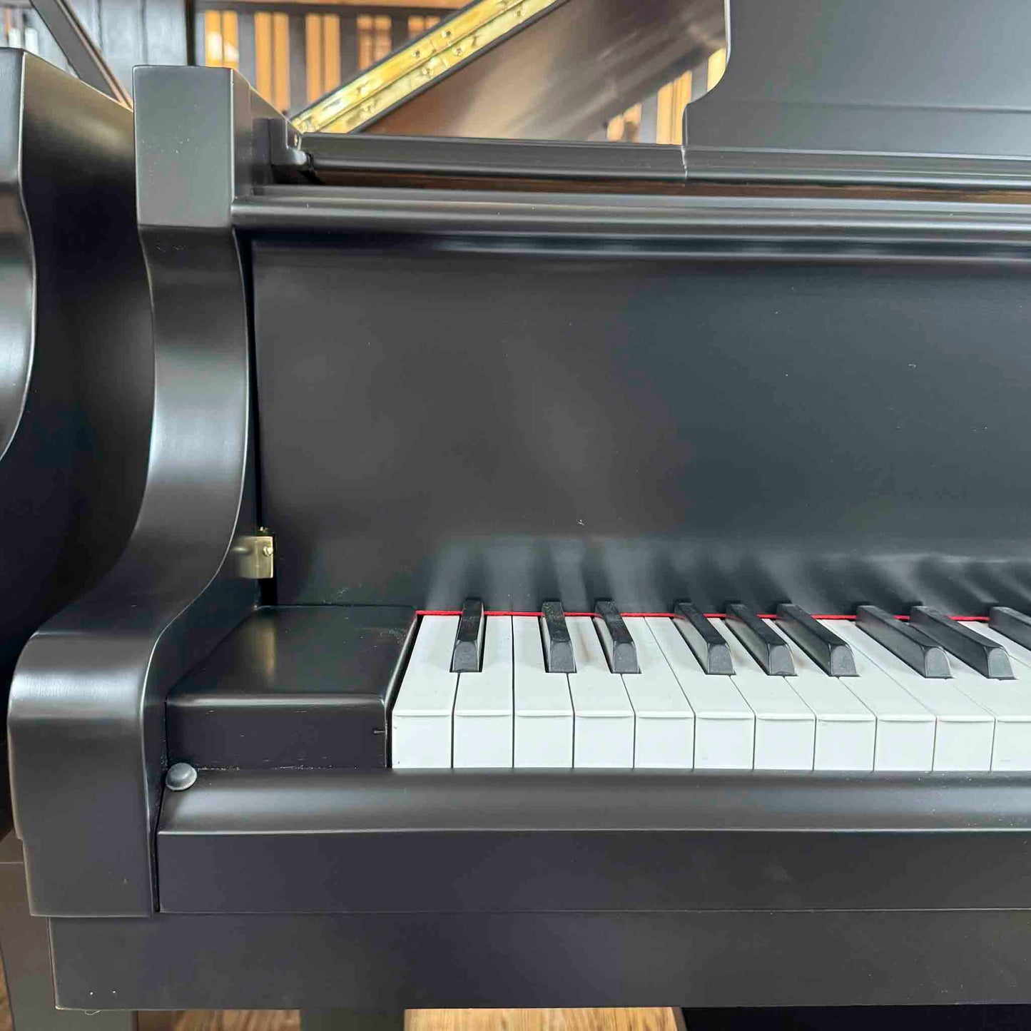 1969 Howard 5' Satin Black Baby Grand Piano