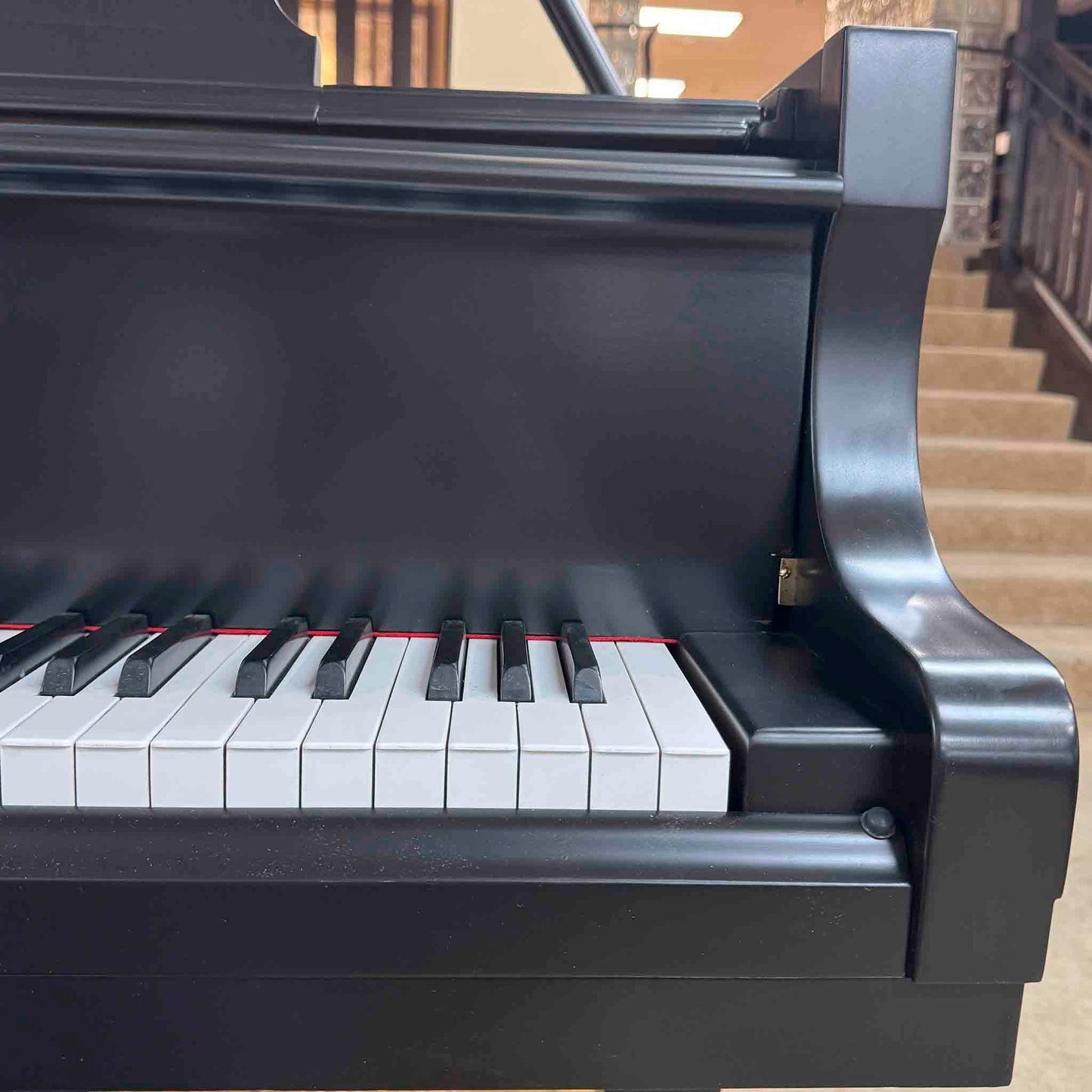 1969 Howard 5' Satin Black Baby Grand Piano