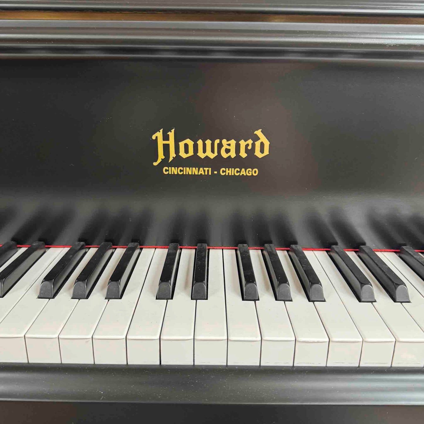 1969 Howard 5' Satin Black Baby Grand Piano