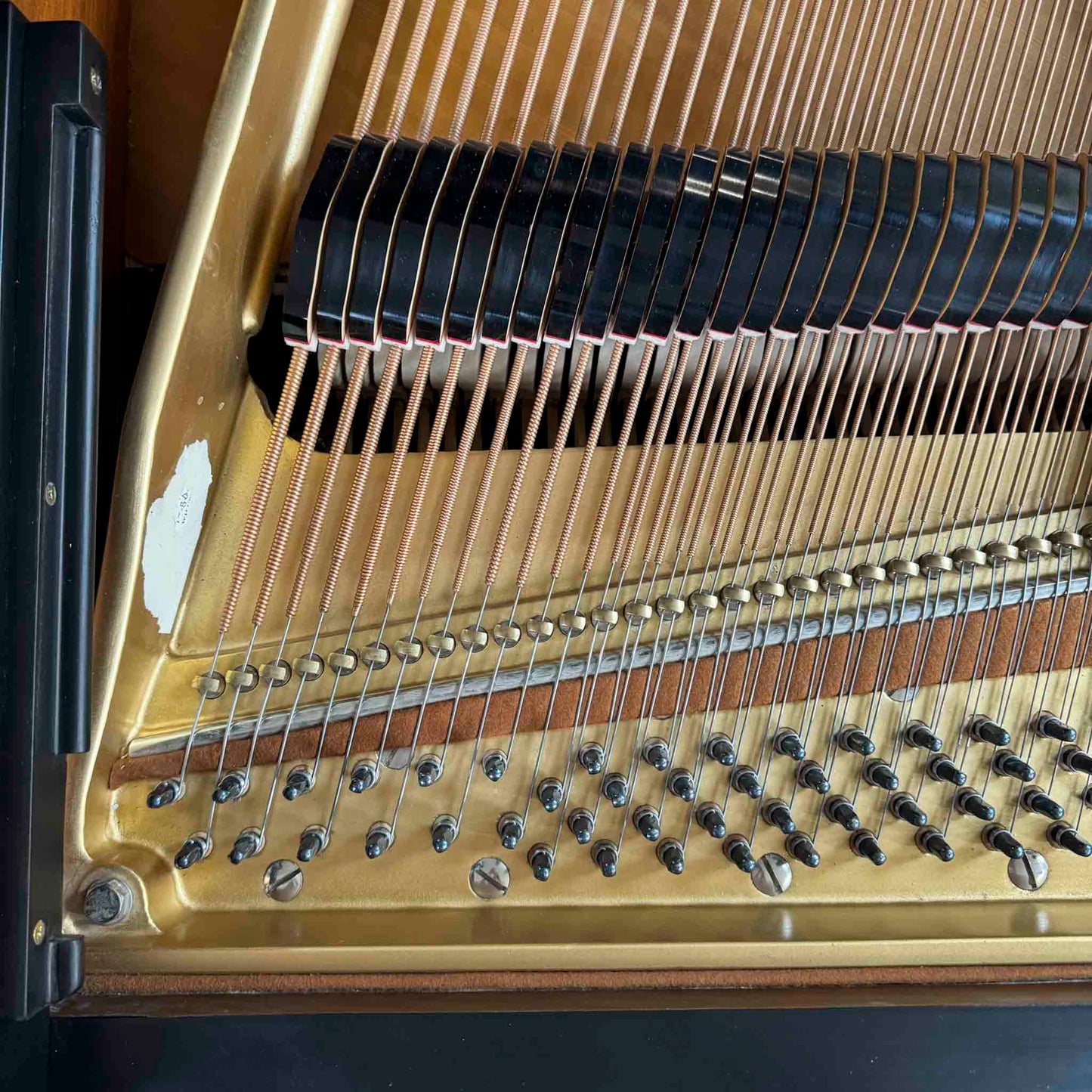 1969 Howard 5' Satin Black Baby Grand Piano