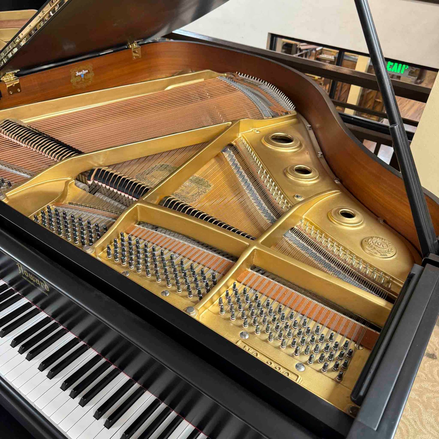 1969 Howard 5' Satin Black Baby Grand Piano