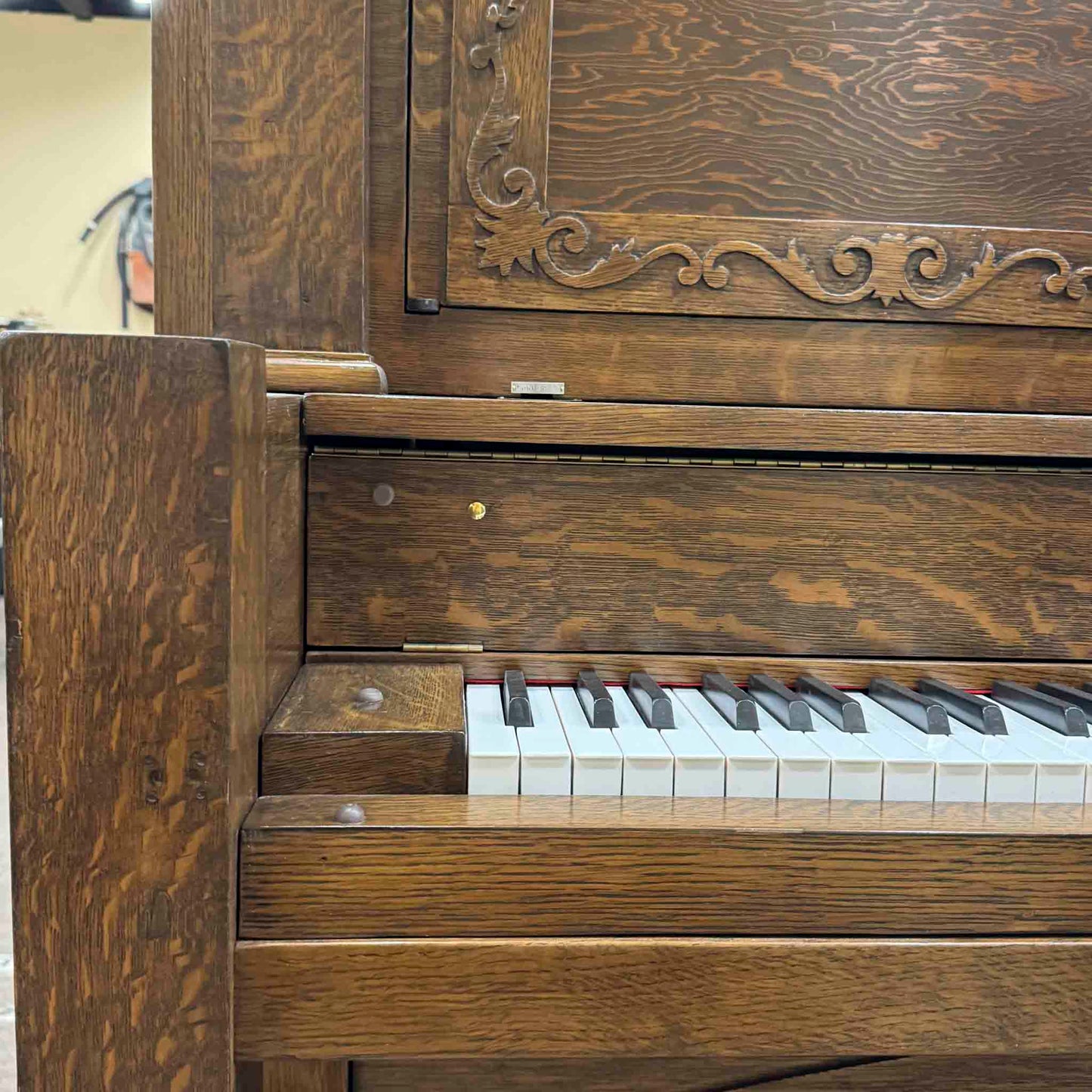 CURRENT SHOP WORK - 1920 Coinola Chicago Commissioned Upright Piano