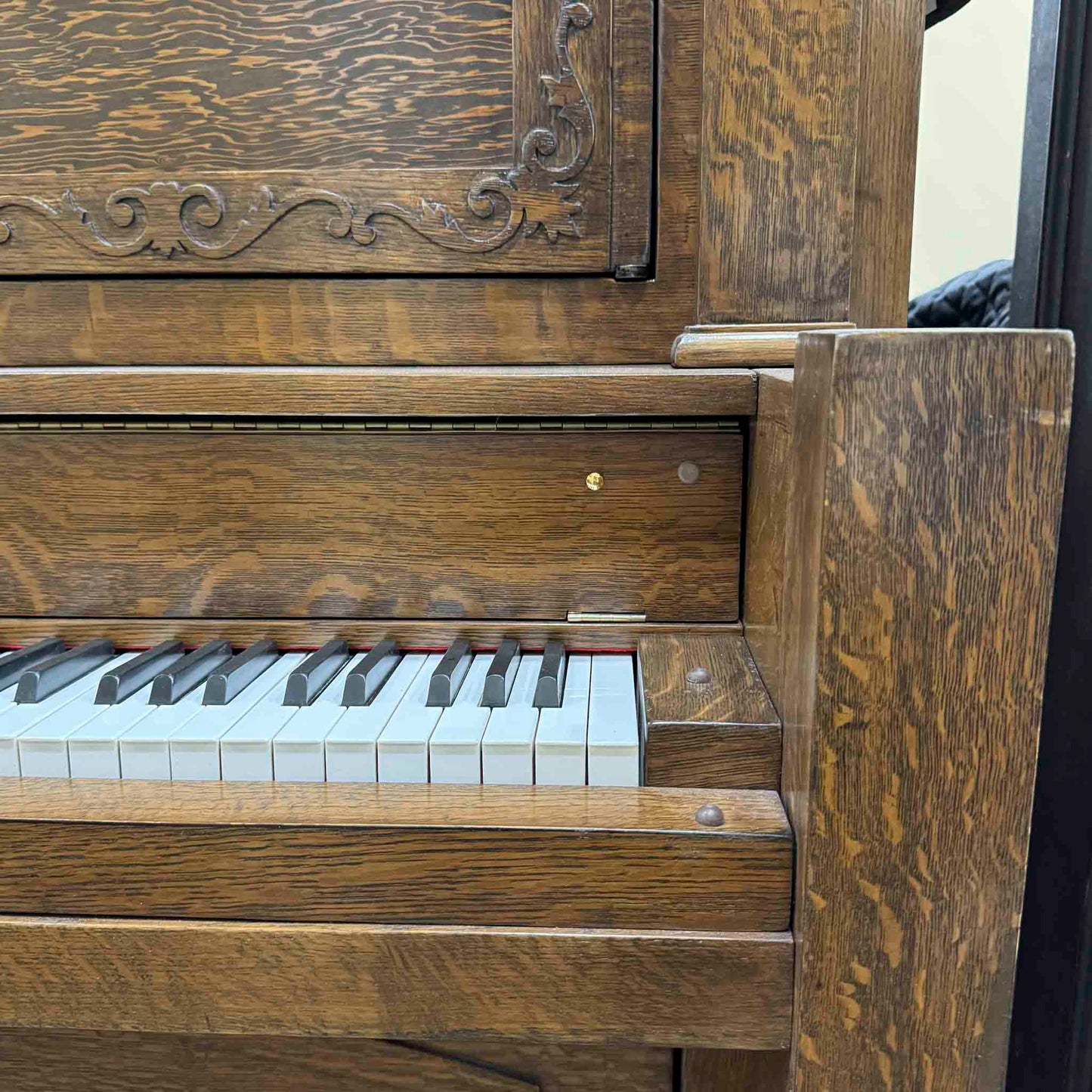 CURRENT SHOP WORK - 1920 Coinola Chicago Commissioned Upright Piano