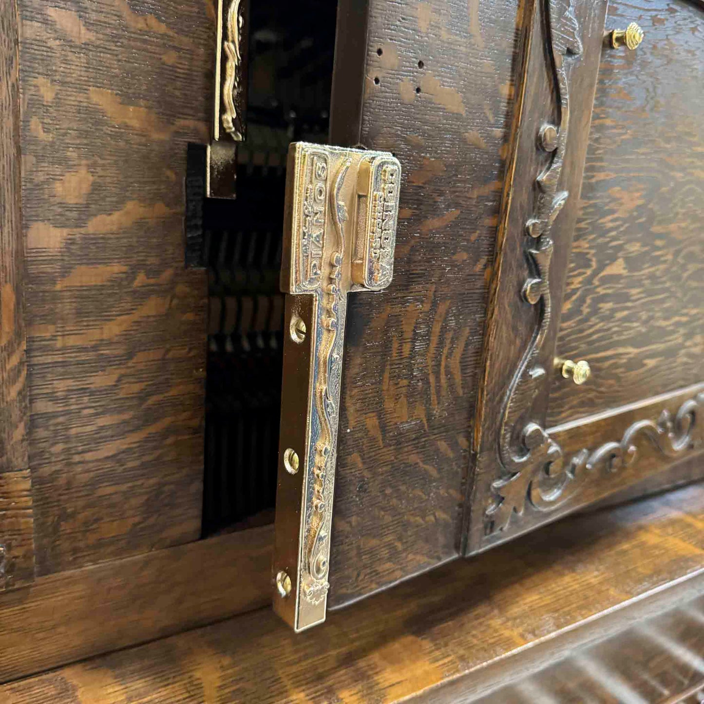 CURRENT SHOP WORK - 1920 Coinola Chicago Commissioned Upright Piano