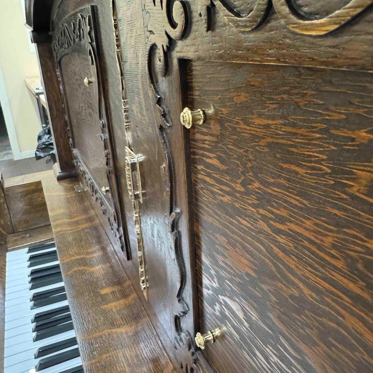 CURRENT SHOP WORK - 1920 Coinola Chicago Commissioned Upright Piano