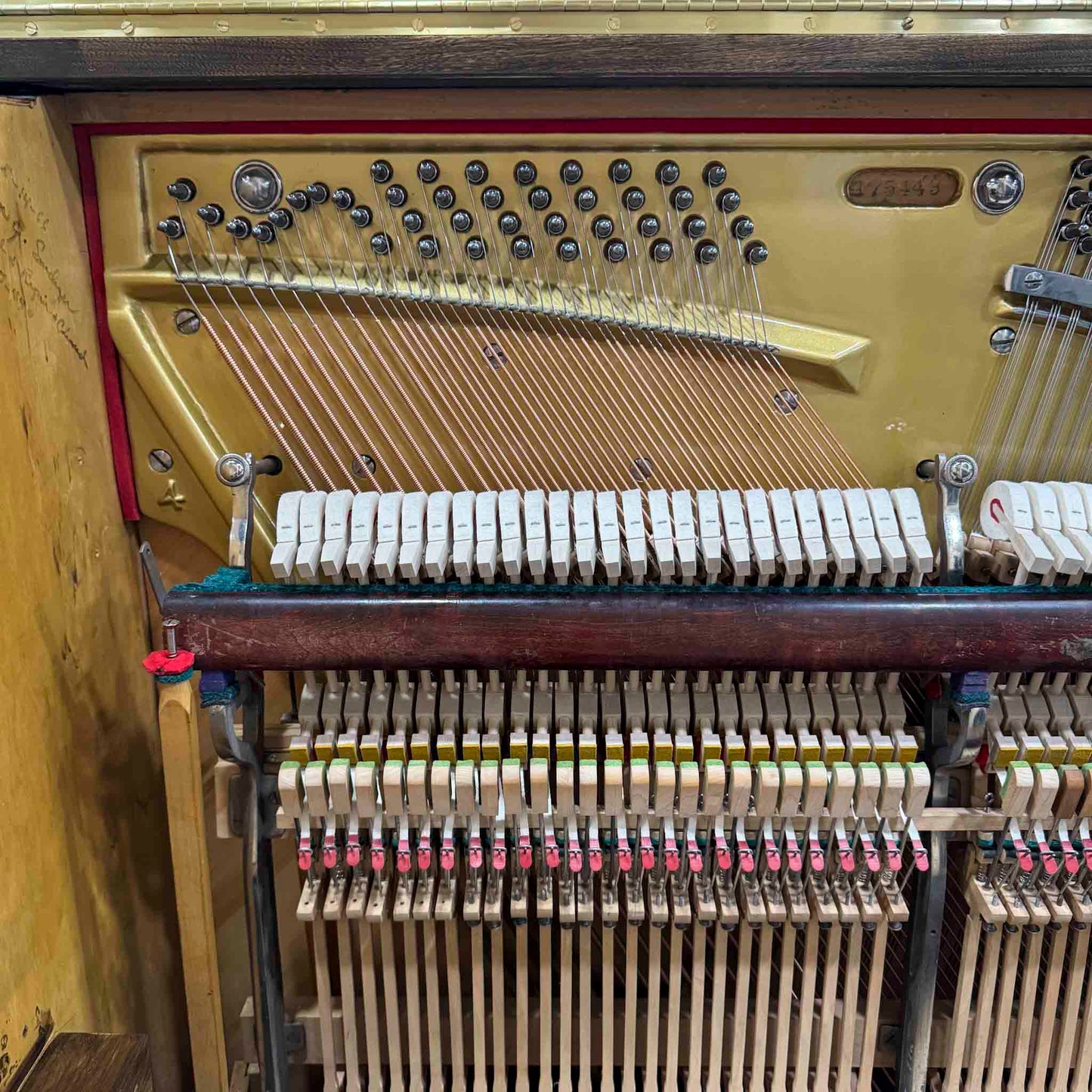 CURRENT SHOP WORK - 1920 Coinola Chicago Commissioned Upright Piano