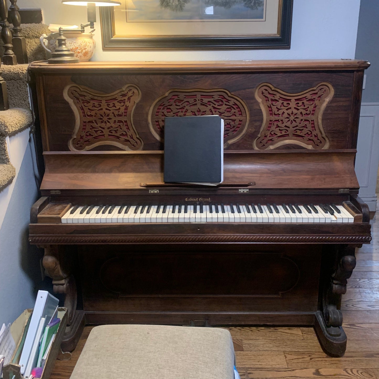 The Peterson Family Piano!