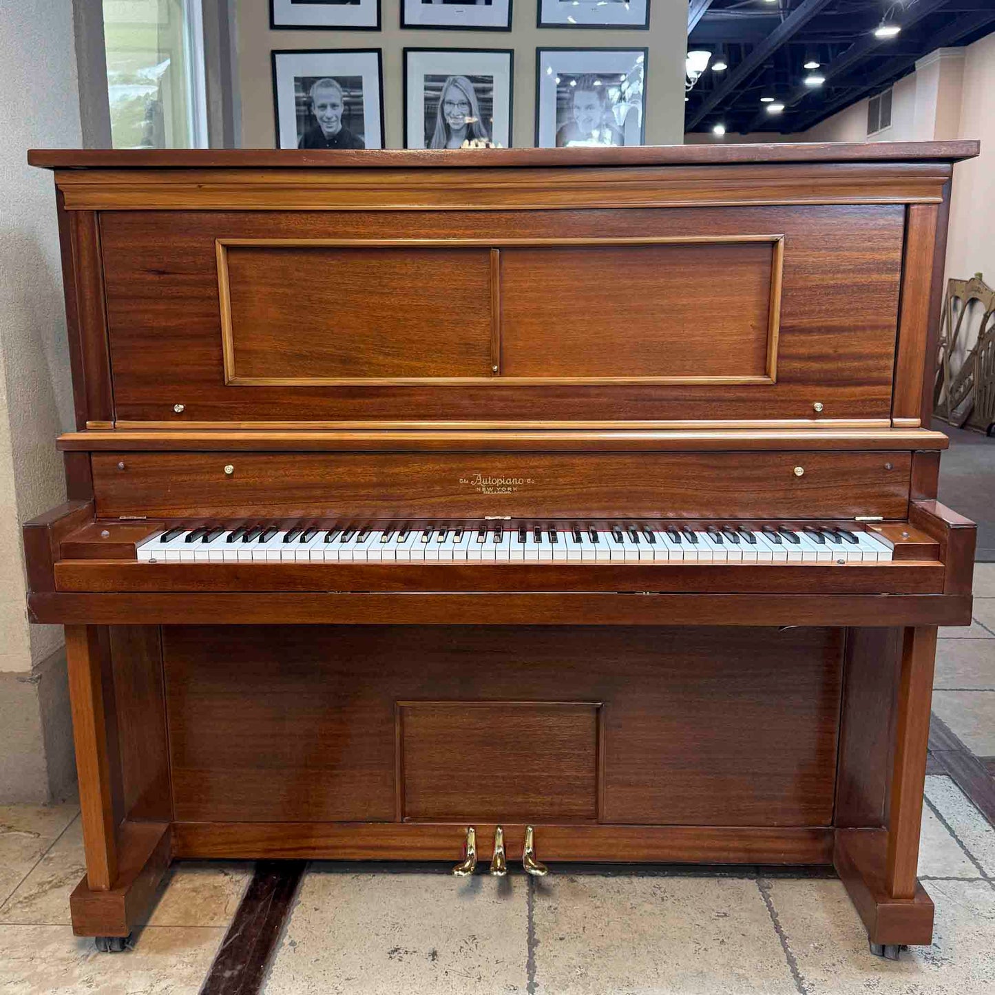 SOLD 1933 Aeolian Autopiano Commissioned Upright Player Piano