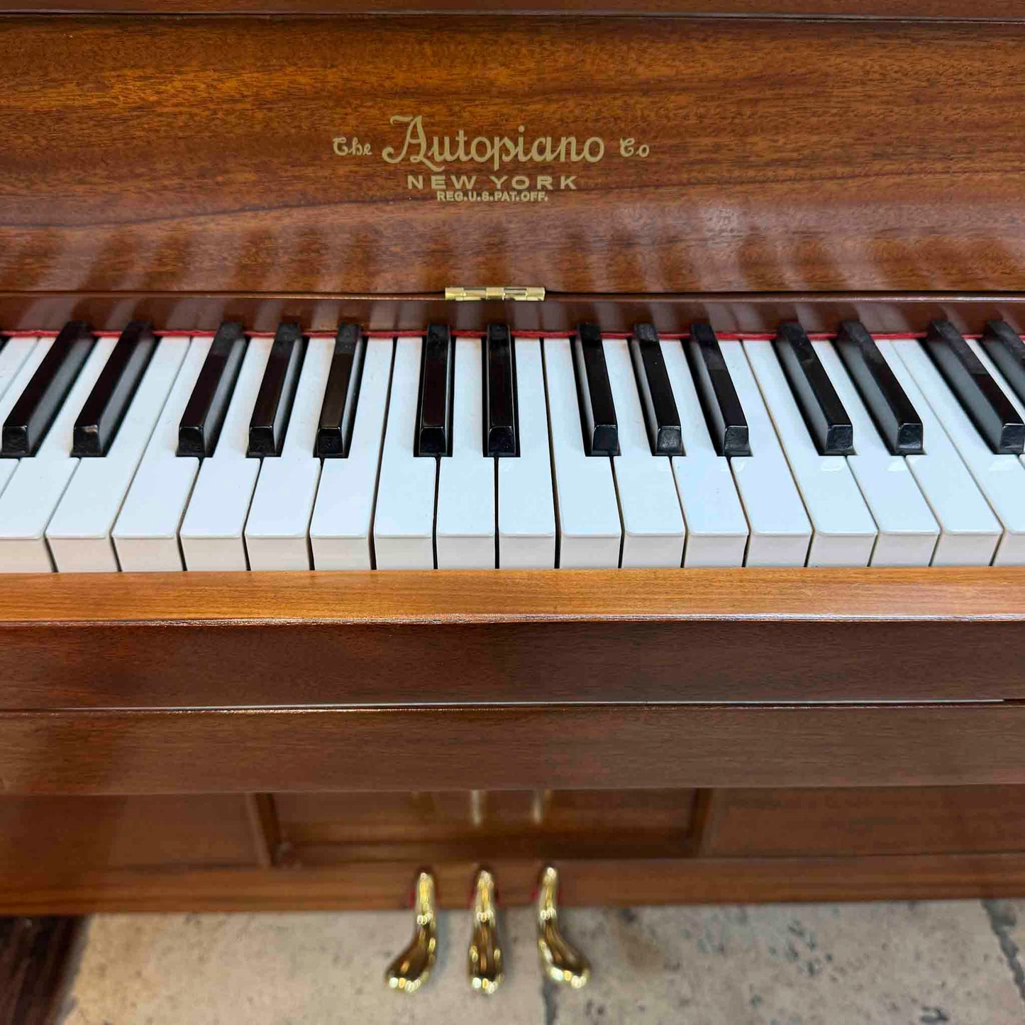SOLD 1933 Aeolian Autopiano Commissioned Upright Player Piano