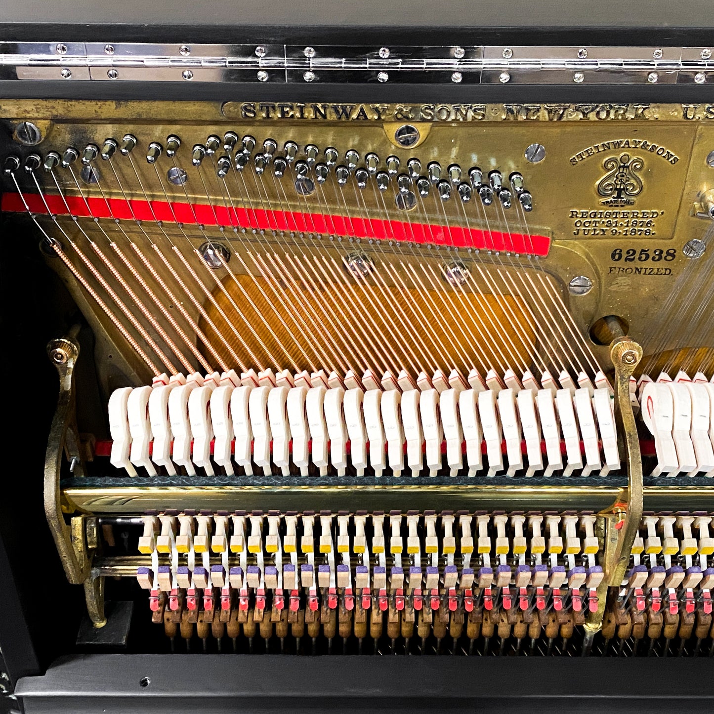 SOLD 1888 Steinway Commissioned Upright