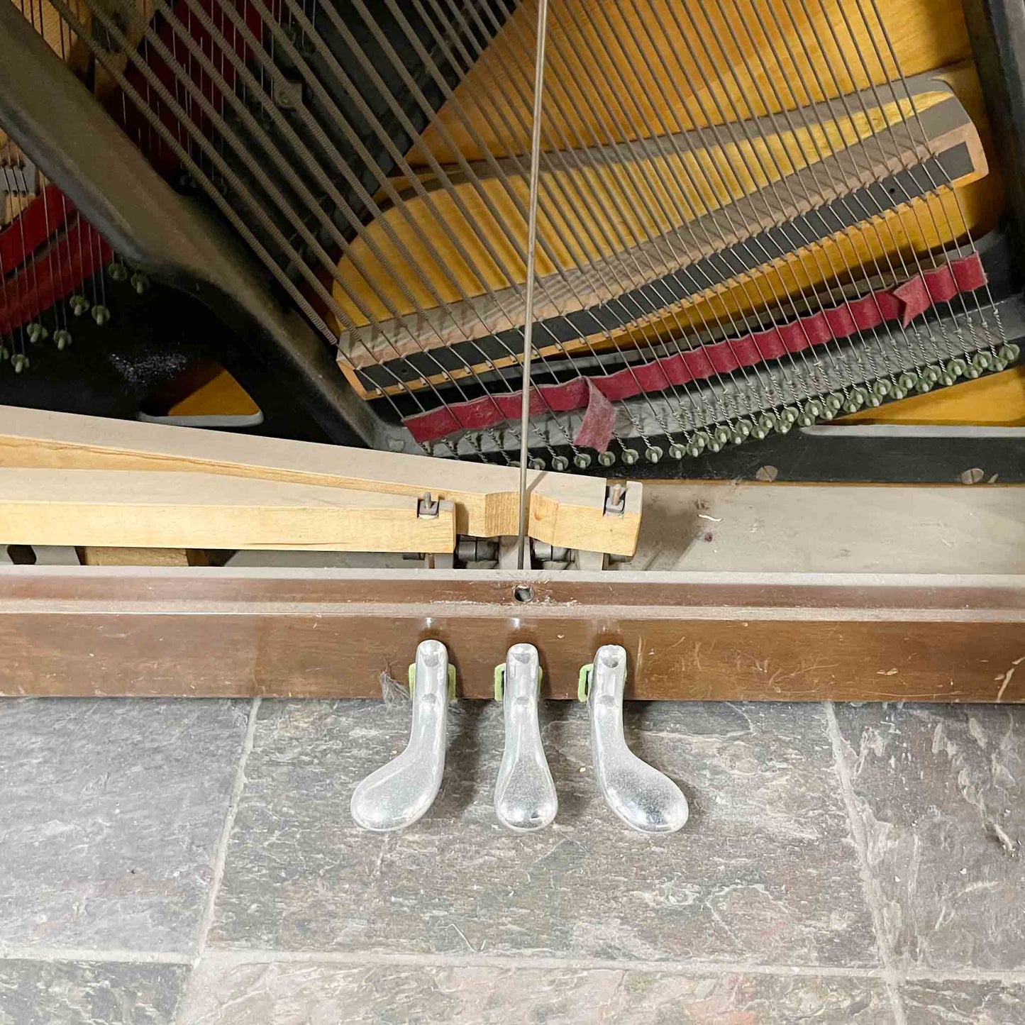 SOLD 1915 Heintzman 54" Wood Finish Commissioned Upright Piano