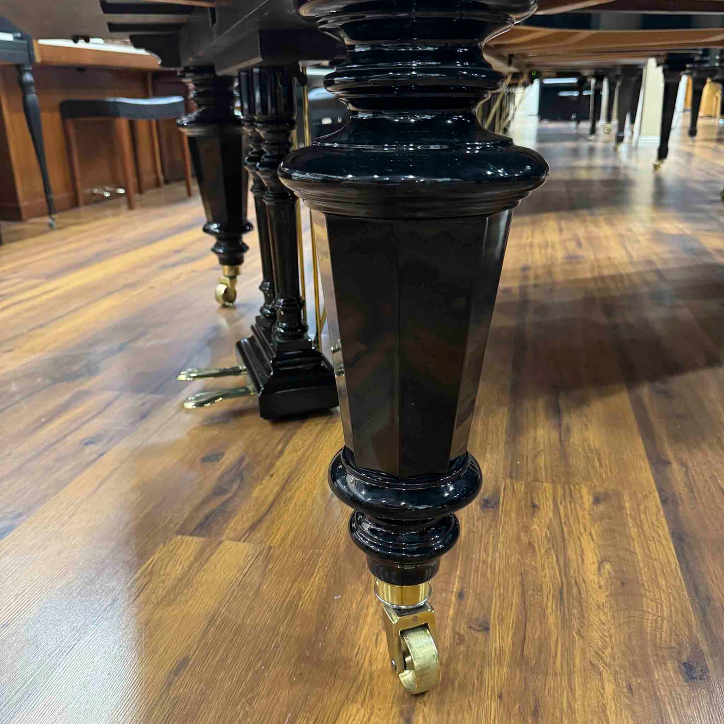 1908 Bechstein V-202 6'7" Polished Black Grand Piano