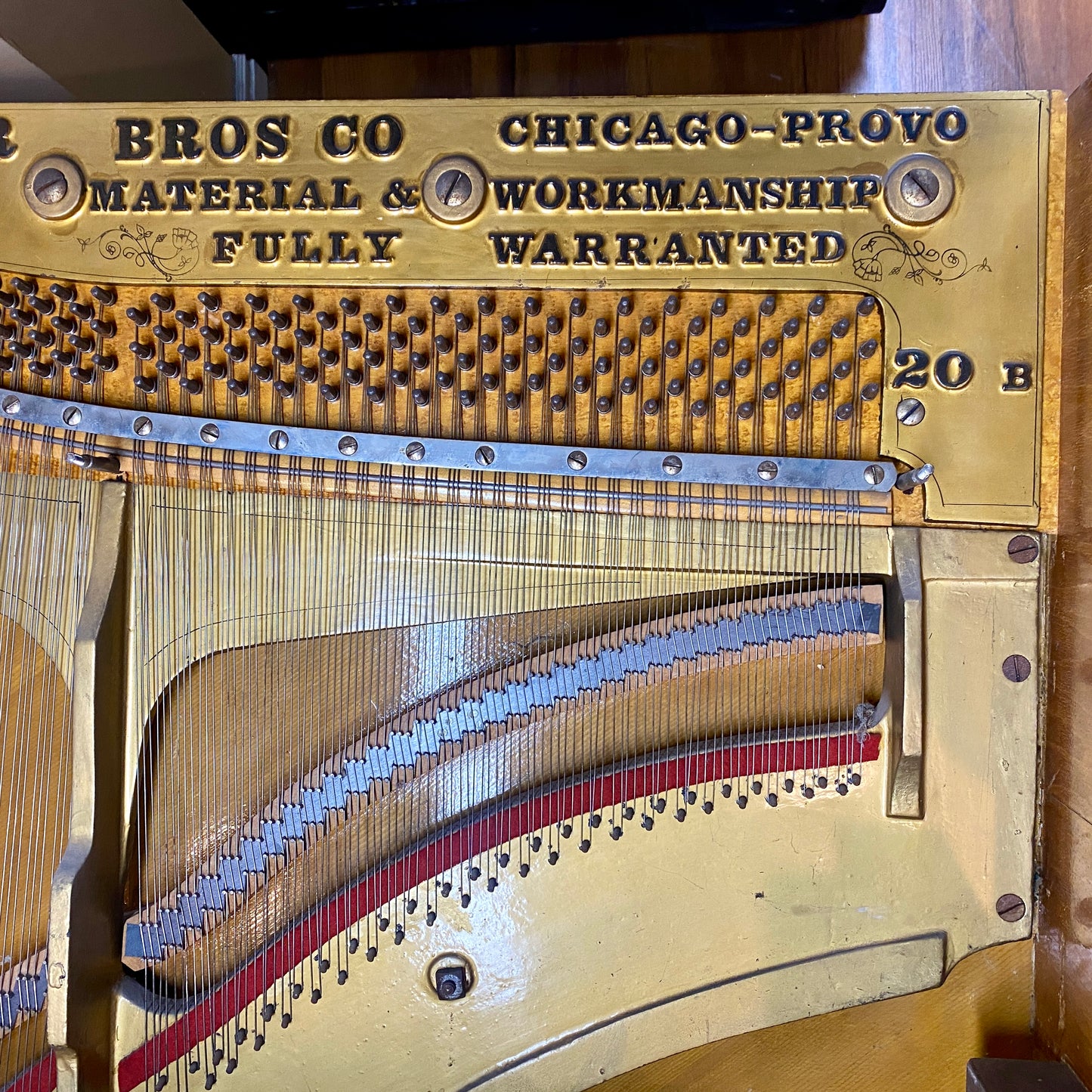 SPECIAL REBUILD for my mentor, Dave—Taylor Bros. Co. Satin Black Upright Piano