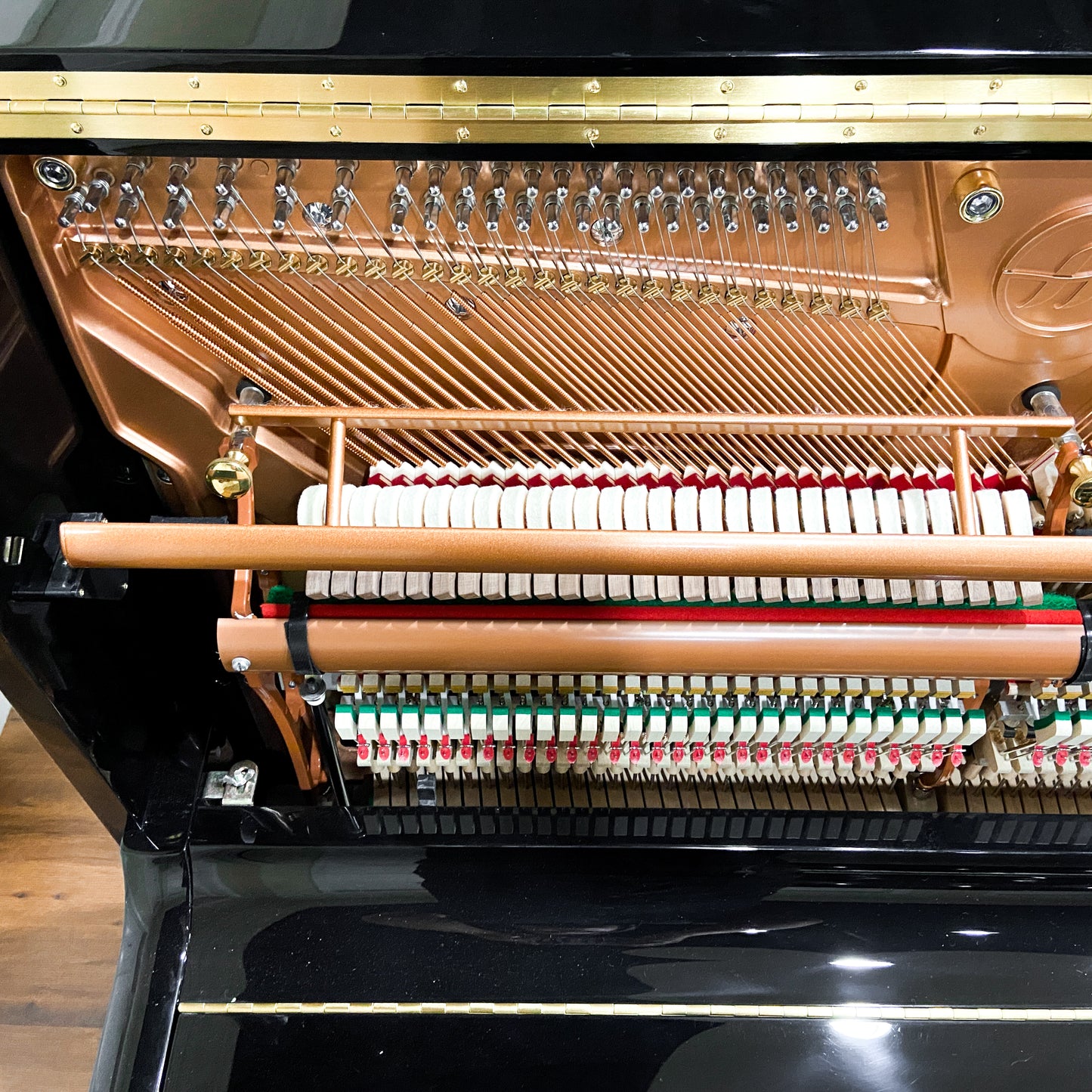 SOLD Hailun 5P 50" Polished Black Upright Piano