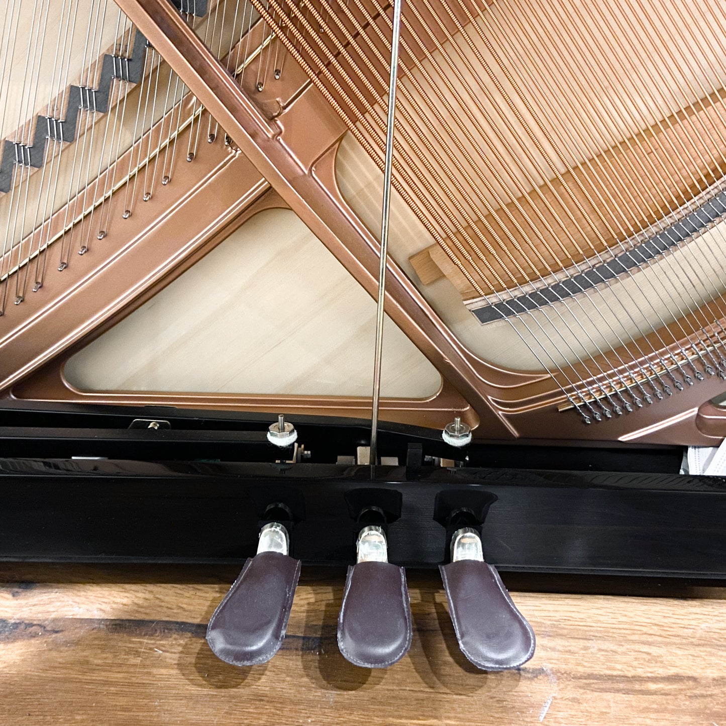 SOLD Hailun 5P 50" Polished Black Upright Piano