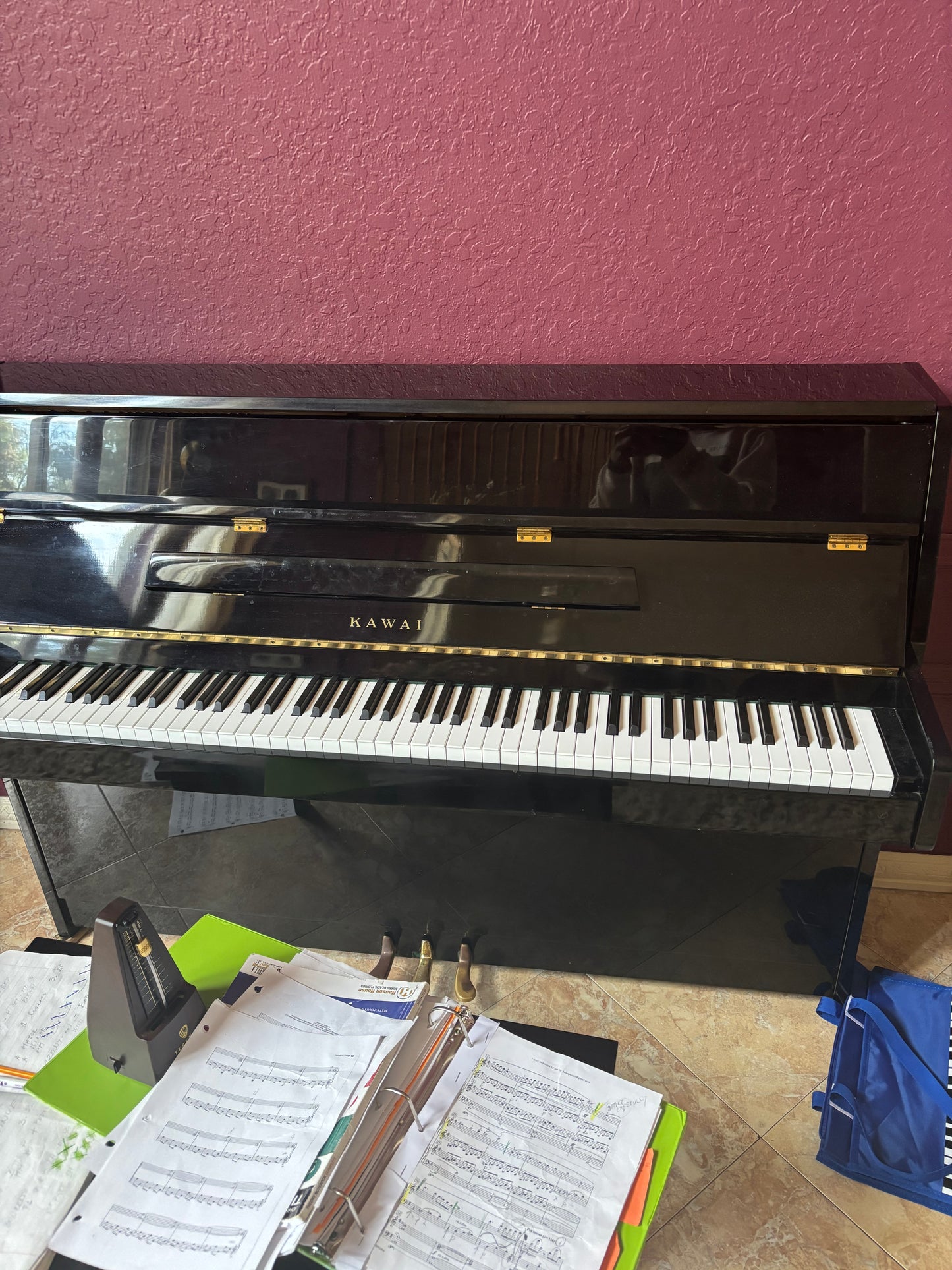 The Hale Family Piano!