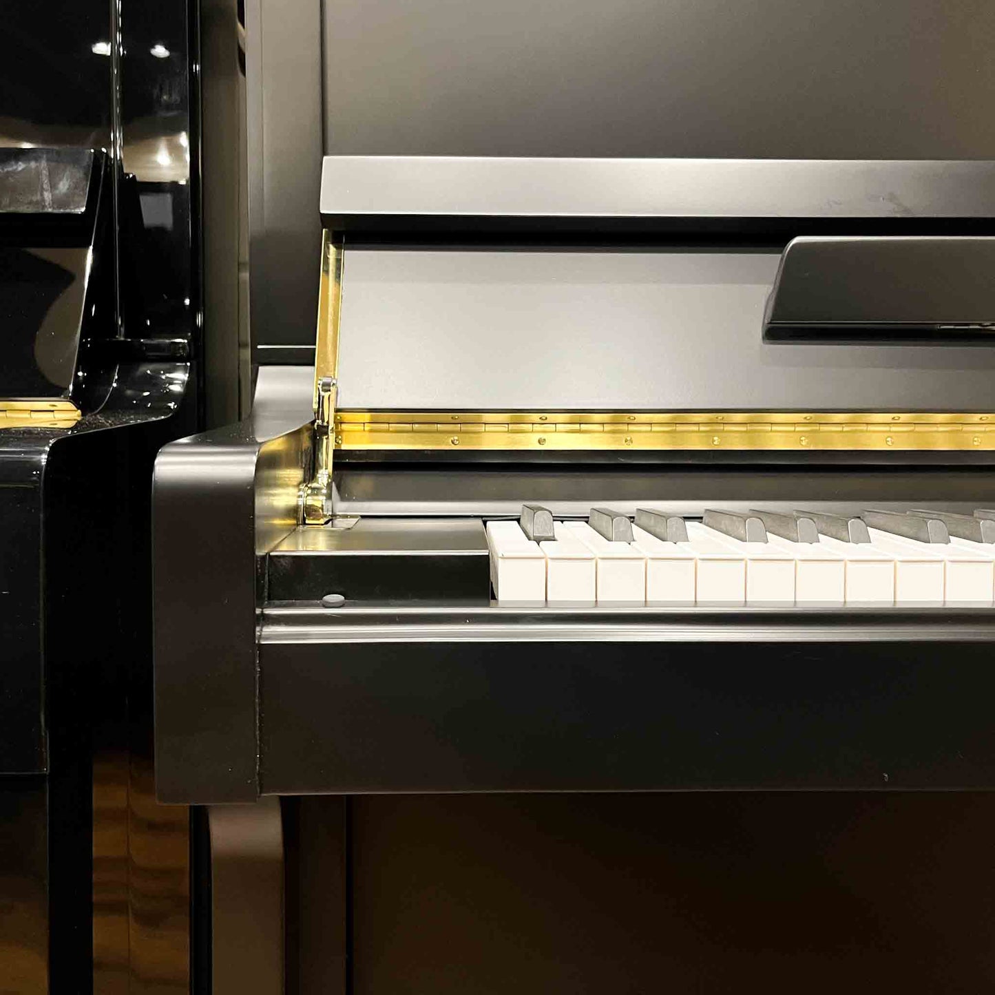 SOLD Hailun 121 48" Satin Black Upright Piano