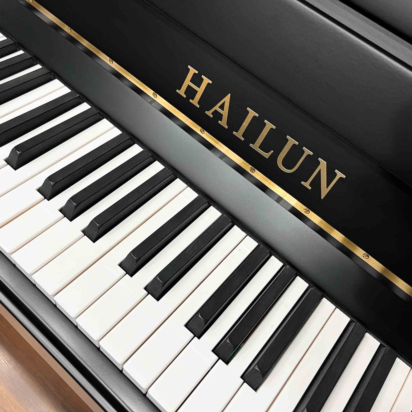 SOLD Hailun 121 48" Satin Black Upright Piano