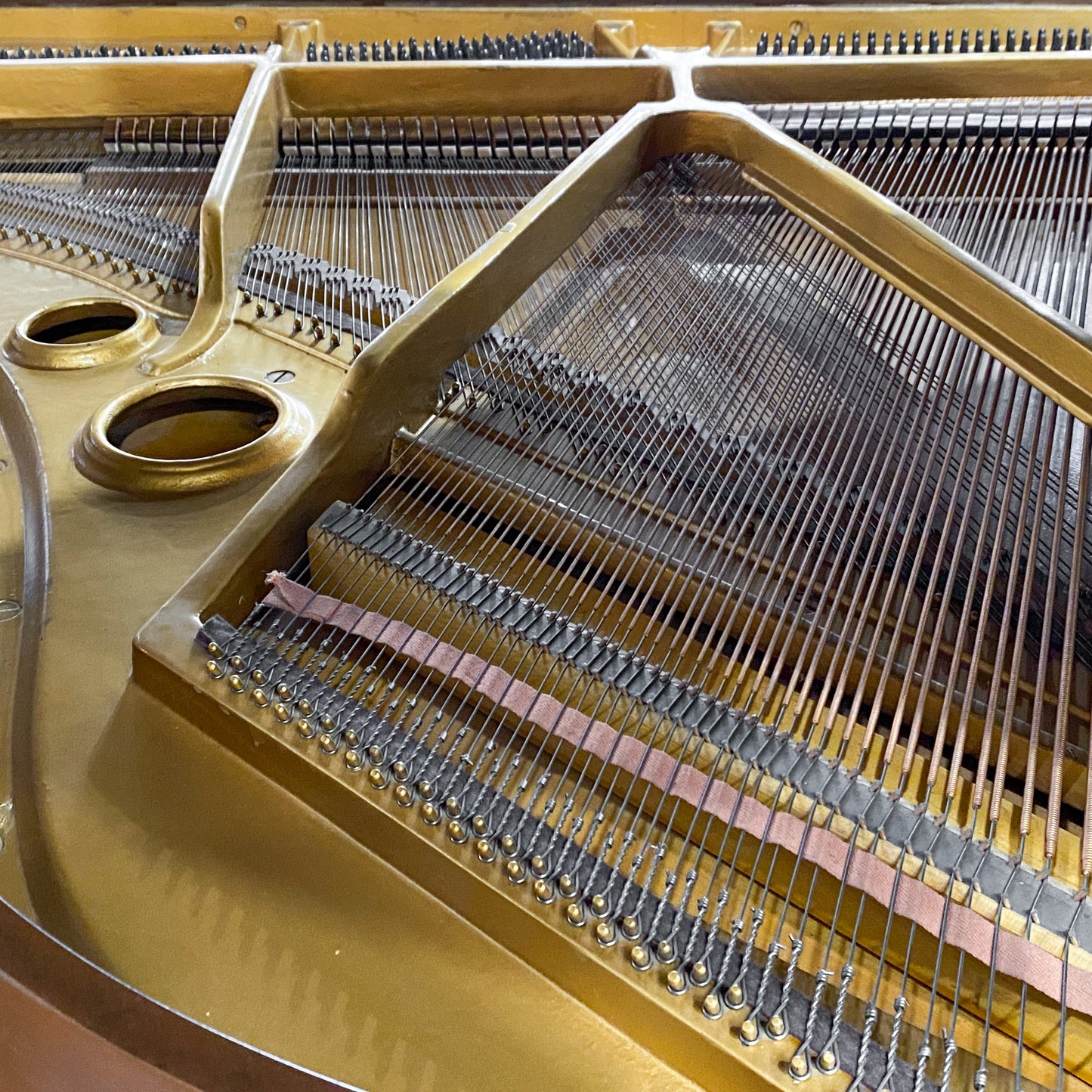 SOLD 1926 Cable 5' Satin Walnut Grand Piano