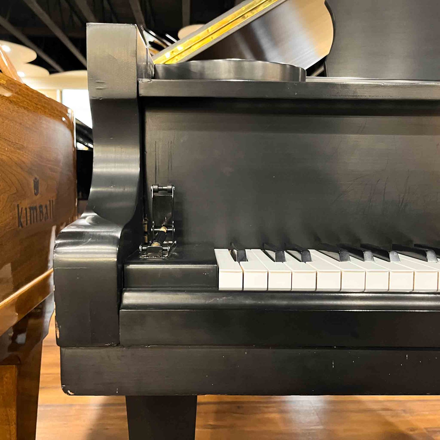 1990 Schafer & Sons G-5A 6'9" Satin Black Grand Piano