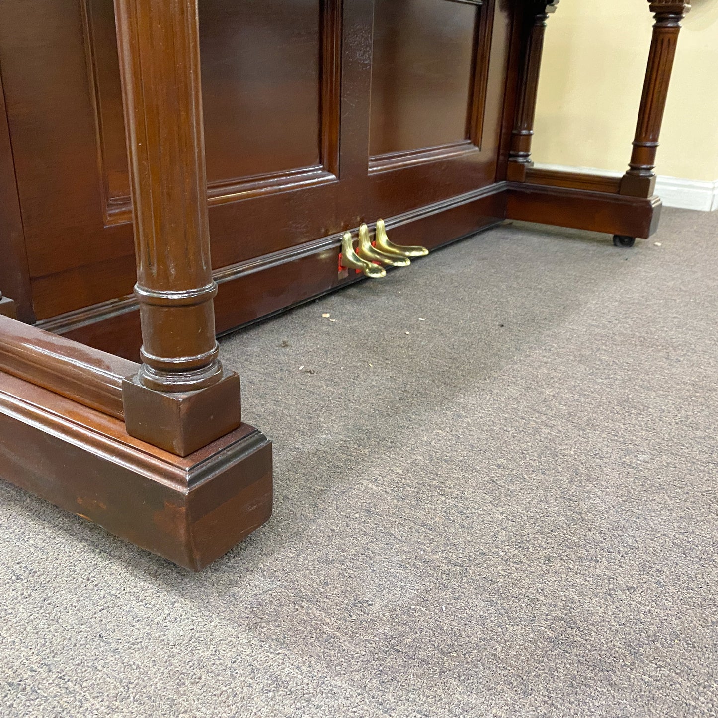 SOLD 1895 Knabe Wood Finish Commissioned Upright Piano