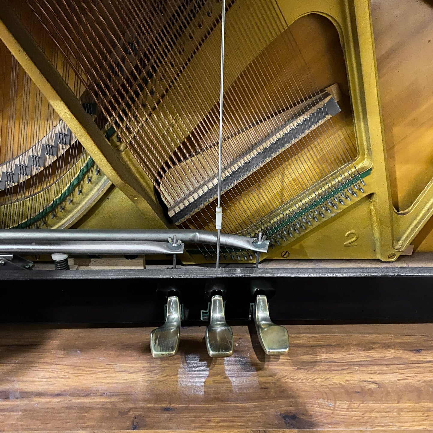 SOLD 1975 Yamaha U3 52" Polished Black Upright Piano