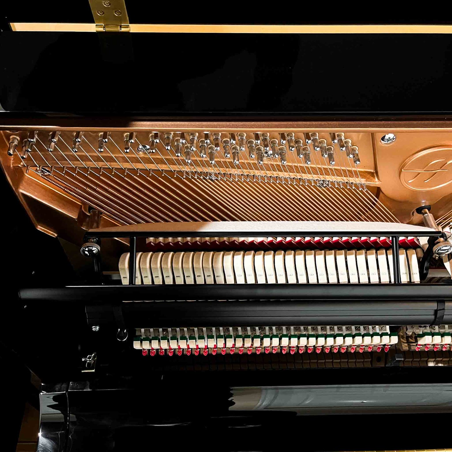 SOLD Hailun 121 48" Polished Black Upright Piano