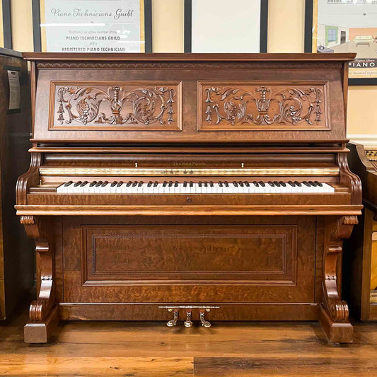 SOLD 1895 Ivers & Pond Commissioned Upright Piano