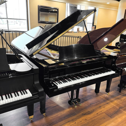 1978 Yamaha C7 7'6" Polished Black Grand Piano