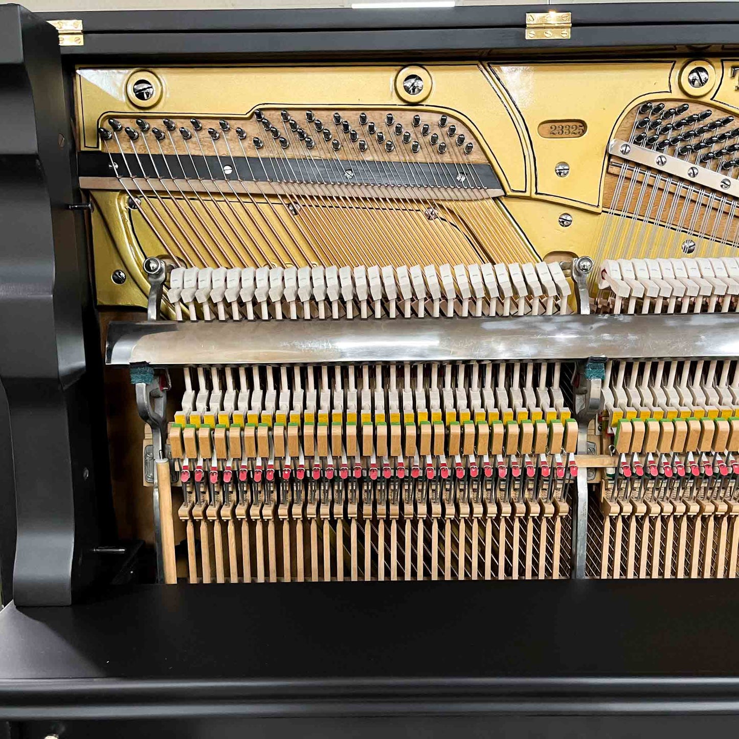SOLD Taylor Bros. Co. Commissioned Satin Black Upright Piano